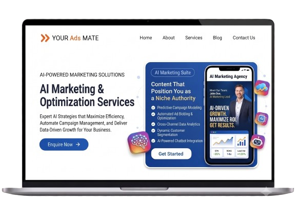 AI-Powered Marketing Platform Showcase